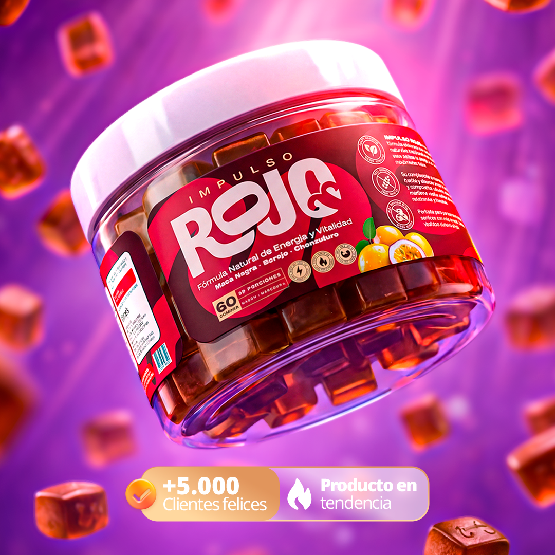 Impulso Rojo 🧸❤️ Recupera Tu Energía y Despierta tu mejor versión