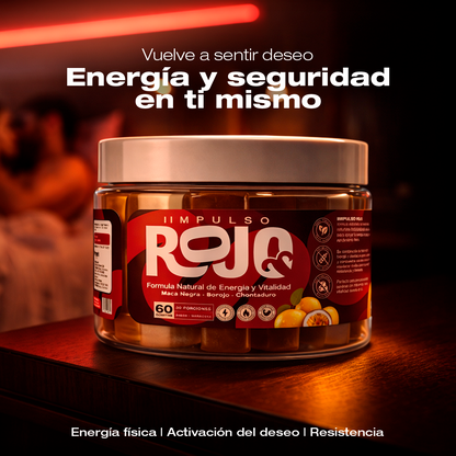 Impulso Rojo 🧸❤️ Recupera Tu Energía y Despierta tu mejor versión