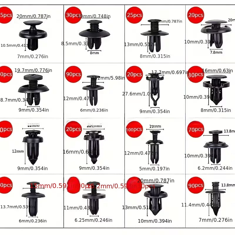 KIT 800 PIEZAS PARA CARRO O MOTO