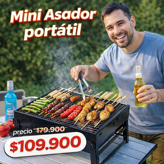 Mini Parilla Asador Portatil 🥩🍺