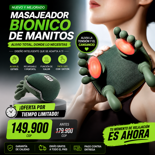 Masajeador Biónico De Manitos ✨👐