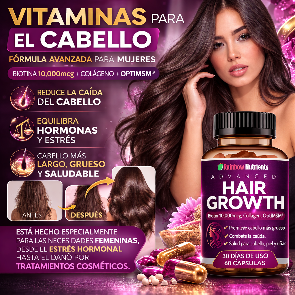 DETEN LA CAIDA Y RECUPERA TU CABELLO NATURALMENTE 💇‍♀️💜