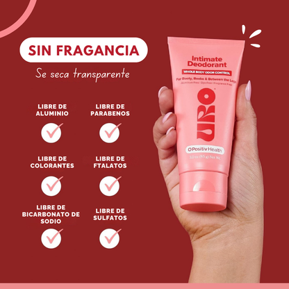 Desodorante Íntimo y Corporal en Crema 🌿✨