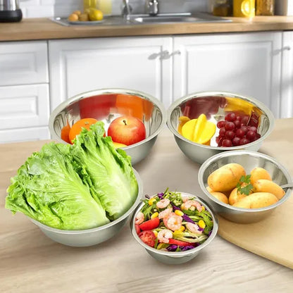 Set de Ensaladeras de Acero Inoxidable  + Envio Gratis 🥣✨