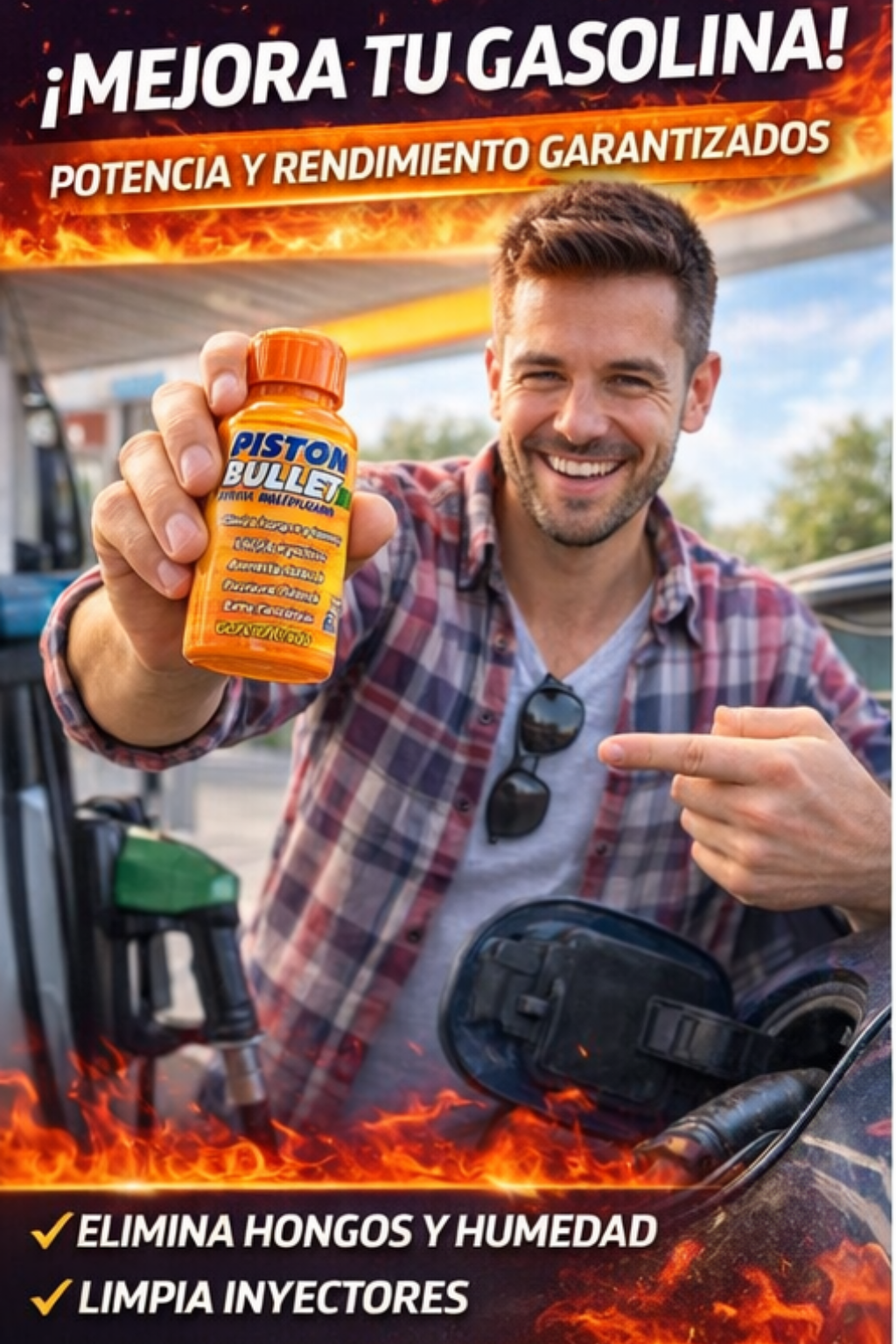 Piston Bullet : MEJORA TU GASOLINA Y DALE EL MAXIMO RENDIMIENTO ⛽