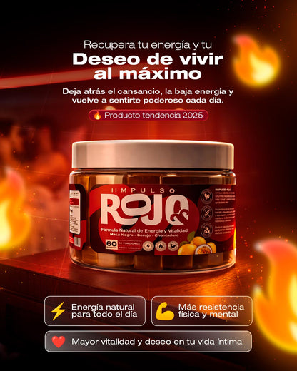 Impulso Rojo 🧸❤️ Recupera Tu Energía y Despierta tu mejor versión