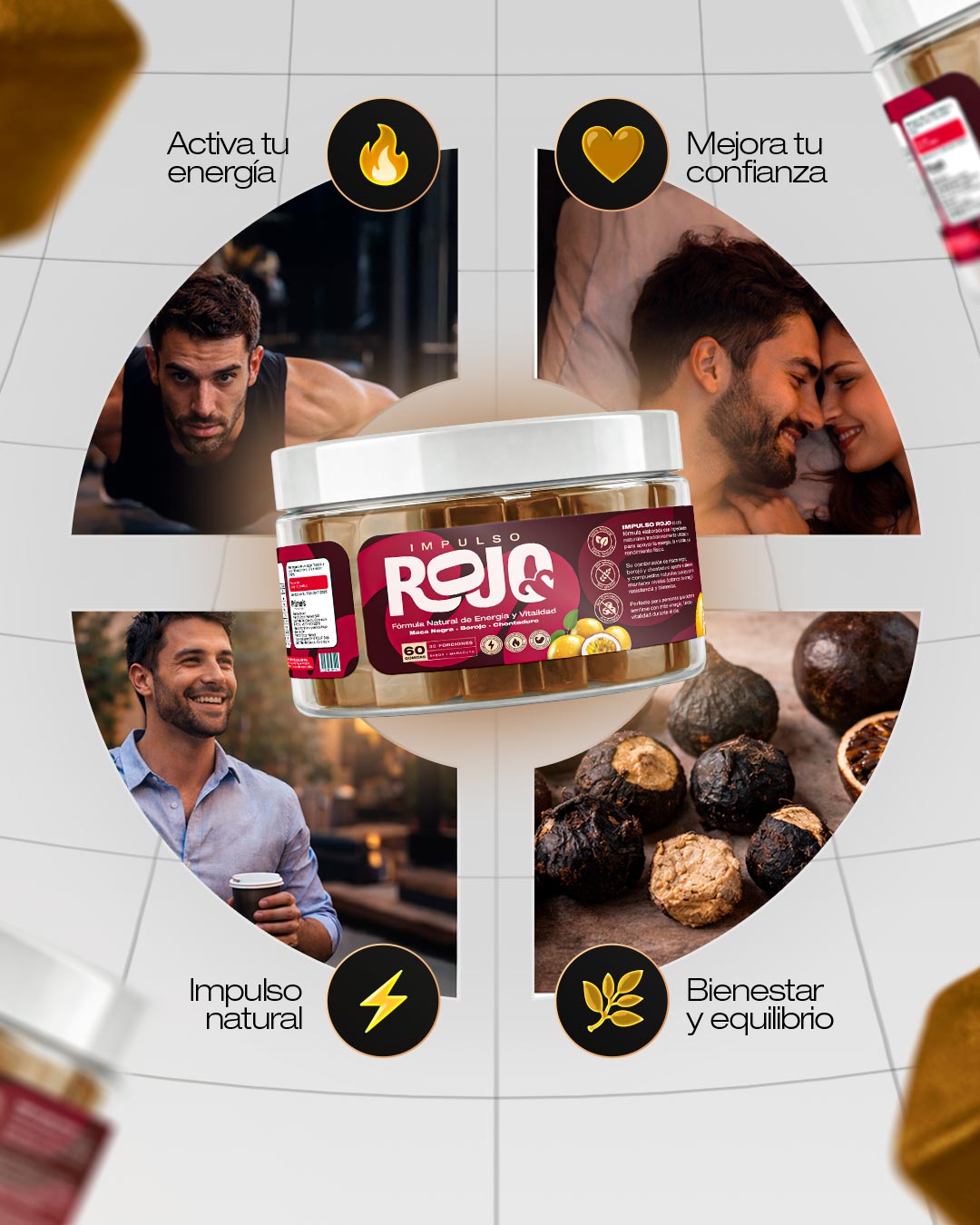 Impulso Rojo 🧸❤️ Recupera Tu Energía y Despierta tu mejor versión