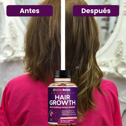 DETEN LA CAIDA Y RECUPERA TU CABELLO NATURALMENTE 💇‍♀️💜